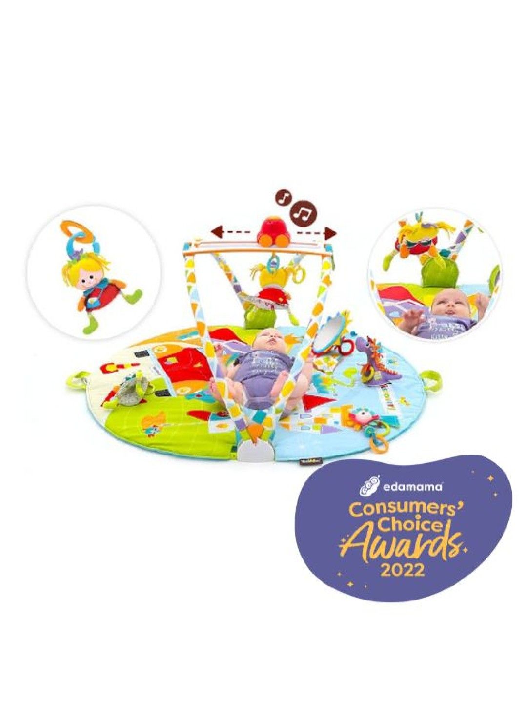 Yookidoo spieldecke gymotion activity 2024 playland